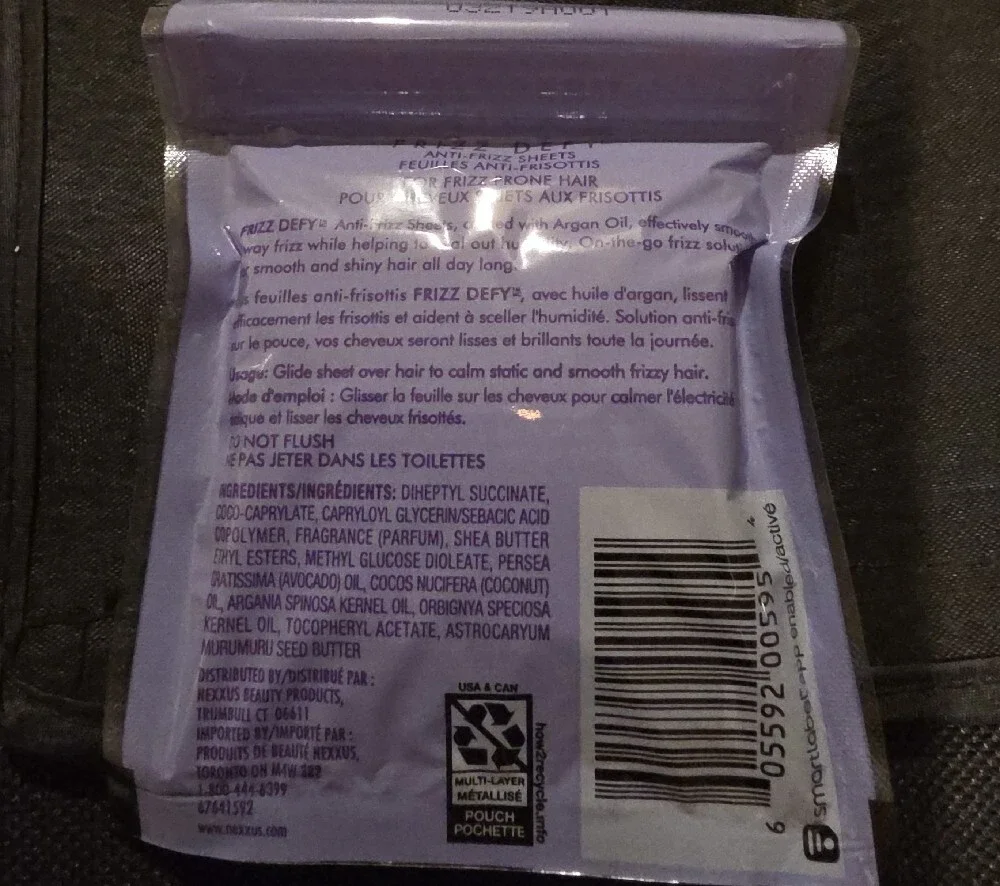 Nexxus Frizz Defy Anti-Frizz Sheets